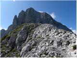 Planina Zajzera - Montaž / Jôf di Montasio